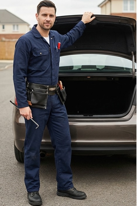 Открытие двери автомобиля без ключа